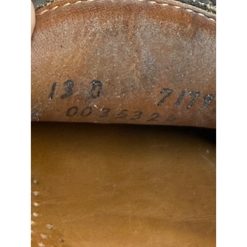 Allen Edmonds Boulder Mens 13 D Brown Leather Venetian Driving Loafers 7179 - Picture 6 of 8